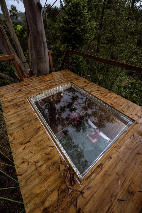 Cabana Da Arvore - Forestplace Monte Verde  Exteriör bild